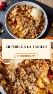 Crumble à la vanille
