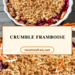 Crumble framboise