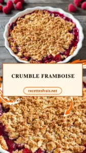 Crumble framboise