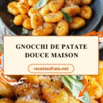 Gnocchi de patate douce maison