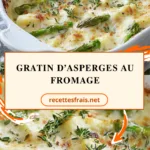 Gratin d’asperges au fromage