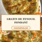 Gratin de fenouil fondant