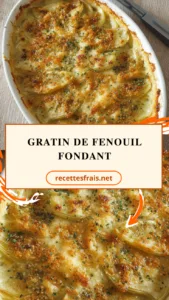 Gratin de fenouil fondant