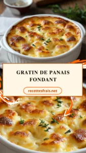 Gratin de panais fondant