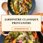Jardinière classique printanière