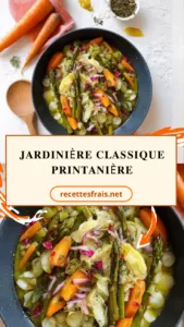 Jardinière classique printanière