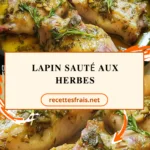Lapin sauté aux herbes