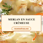 Merlan en sauce crémeuse