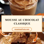 Mousse au chocolat classique