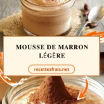 Mousse de marron légère