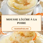 Mousse légère à la poire