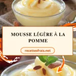 Mousse légère à la pomme