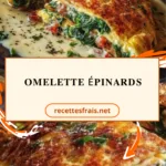 Omelette épinards