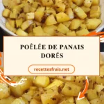 Poêlée de panais dorés