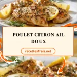 Poulet citron ail doux