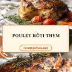 Poulet rôti thym