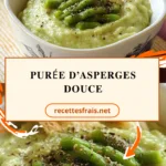 Purée d’asperges douce