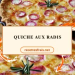 Quiche aux radis