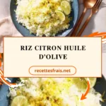 Riz citron huile d’olive