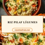 Riz pilaf légumes