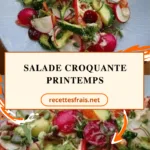 Salade croquante printemps