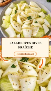 Salade d’endives fraîche