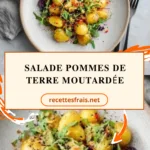 Salade pommes de terre moutardée