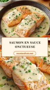 Saumon en sauce onctueuse