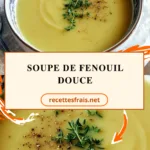 Soupe de fenouil douce