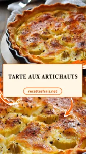 Tarte aux artichauts