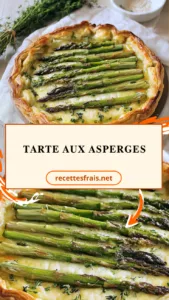 Tarte aux asperges