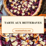 Tarte aux betteraves