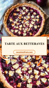 Tarte aux betteraves