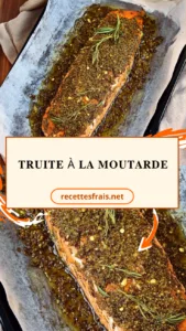 Truite à la moutarde