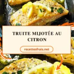 Truite mijotée au citron