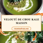 Velouté de chou kale maison