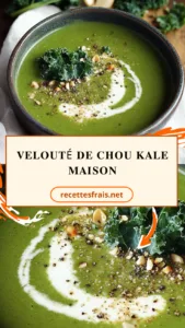 Velouté de chou kale maison