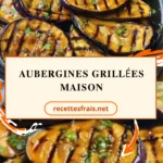 Aubergines grillées maison