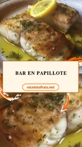 Bar en papillote