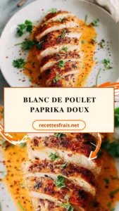 Blanc de poulet paprika doux
