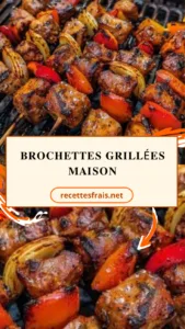 Brochettes grillées maison