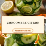 Concombre citron