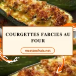 Courgettes farcies au four