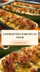 Courgettes farcies au four