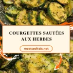 Courgettes sautées aux herbes