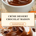 Crème dessert chocolat maison