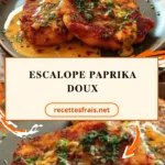 Escalope paprika doux