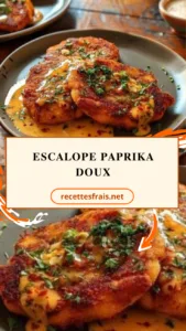 Escalope paprika doux