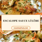 Escalope sauce légère