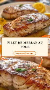 Filet de merlan au four